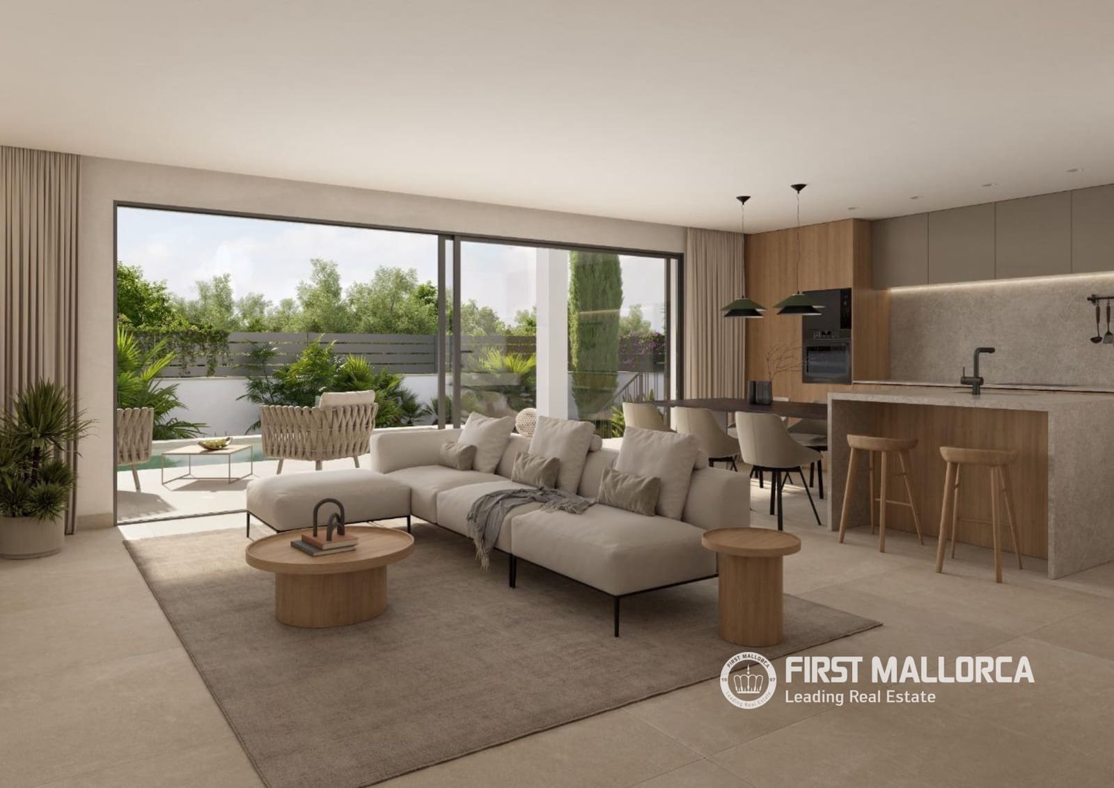 3 quarto Moradia Geminada para venda em Marratxi com piscina garagem - 840 000 € (Ref: 9772425)