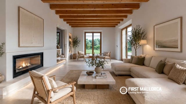 4 chambre Finca/Maison de Campagne à vendre à Alaró avec piscine garage - 4 900 000 € (Ref: 9798348)