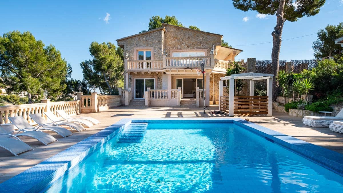 6 slaapkamer Villa te huur in Costa d'en Blanes met zwembad garage - € 8.000 (Ref: 9798351)