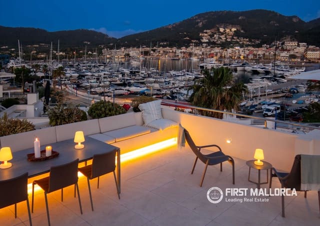 3 quarto Penthouse para venda em Puerto de Andratx, Andratx com garagem - 2 750 000 € (Ref: 9833062)