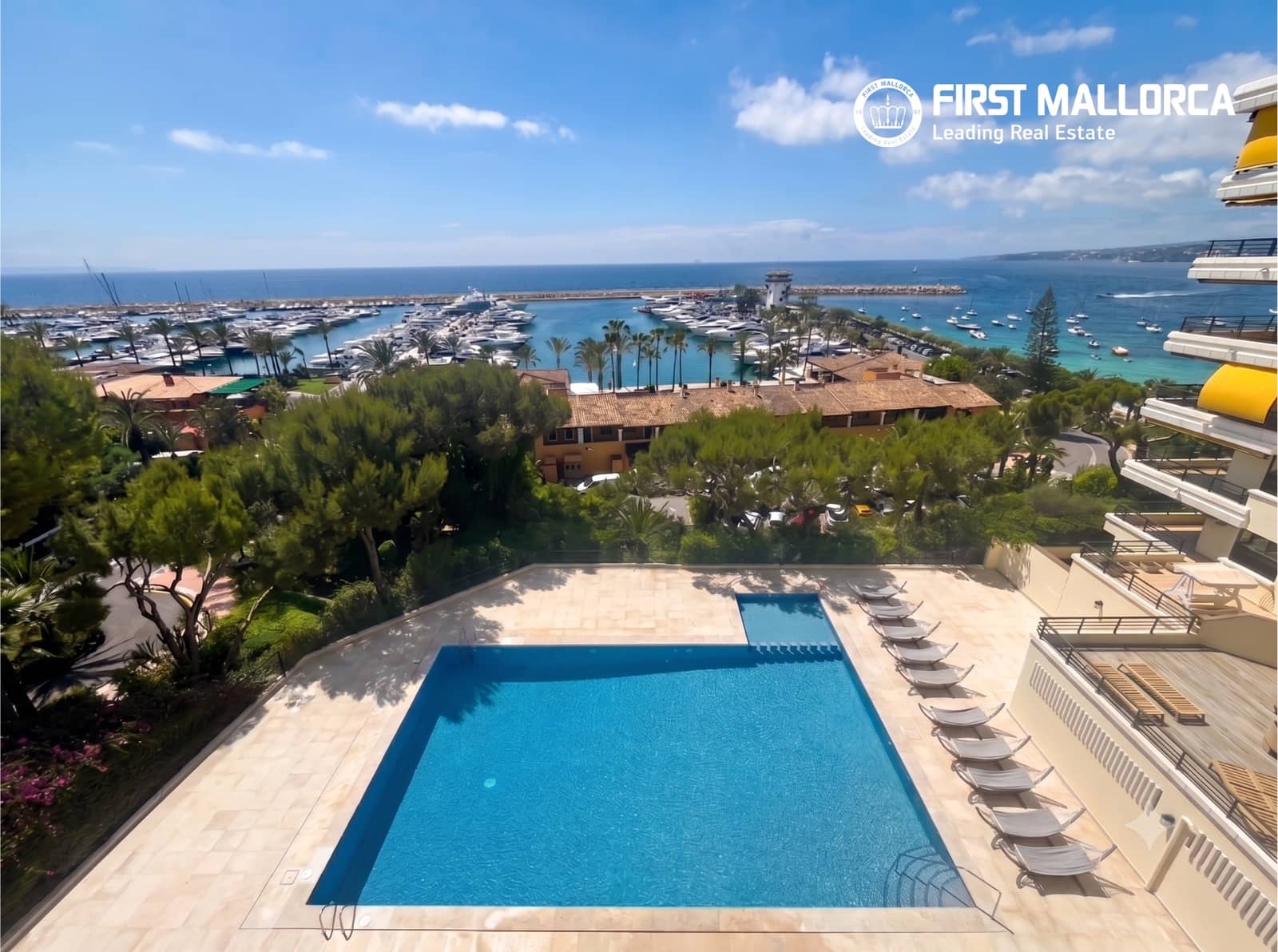4 bedroom Apartment for rent in Puerto Portals with pool garage - € 8,500 (Ref: 9848278)