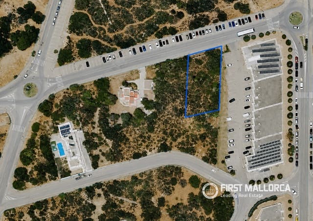 Byggegrund til salg i Cala d'Or, Santanyí - € 560.000 (Ref: 9854550)