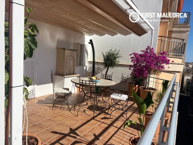 2 soverom Penthouse til leie i Plaça dels Patins, Palma de Mallorca - € 2 000 (Ref: 9872662)