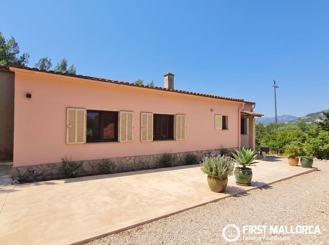 4 sovrum Finca/Hus på landet att hyra i Bunyola med pool garage - 3 800 € (Ref: 9872664)