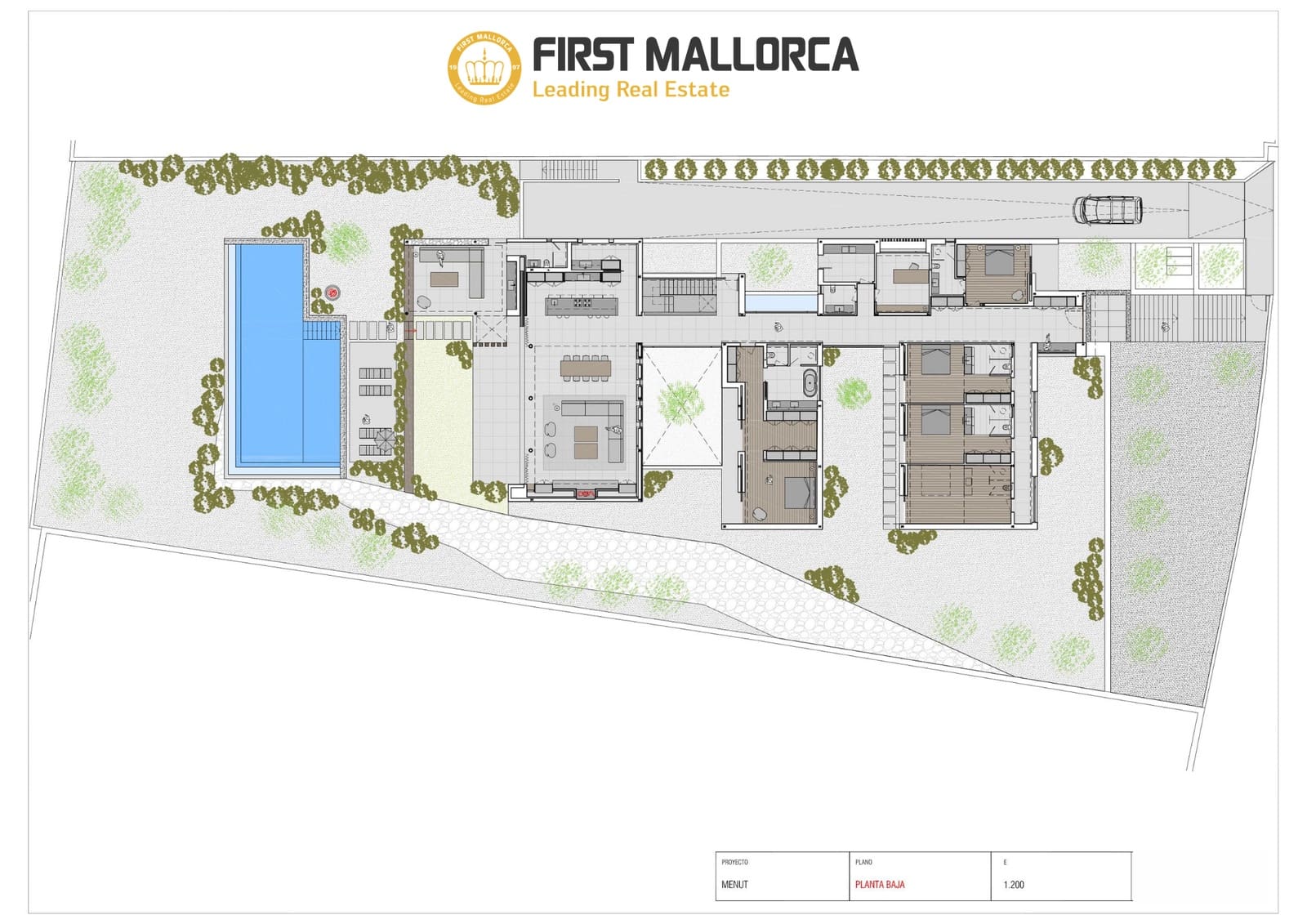 Chalet de 6 habitaciones en Son Vida en venta con piscina garaje - 8.500.000 € (Ref: 9872674)