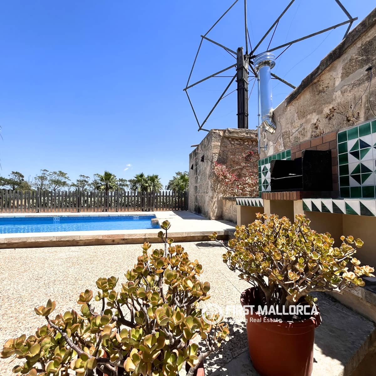 1 soveværelse Finca/Landehus til leje i Campos med swimmingpool garage - € 2.400 (Ref: 9906662)