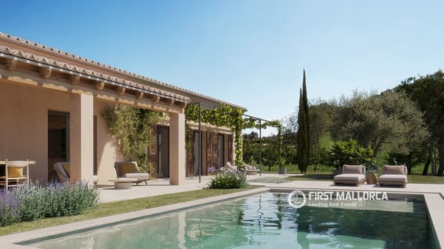 3 chambre Finca/Maison de Campagne à vendre à Montuïri avec piscine garage - 2 350 000 € (Ref: 9909709)