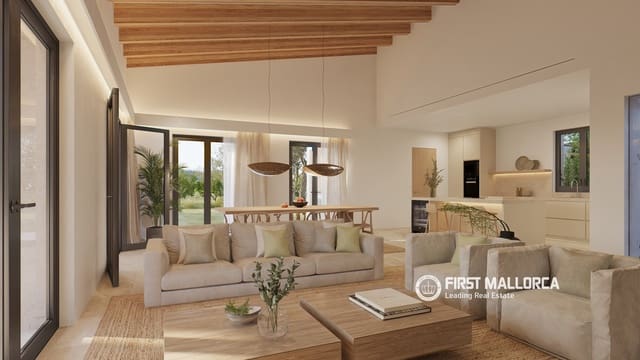 3 chambre Finca/Maison de Campagne à vendre à Montuïri avec piscine garage - 2 350 000 € (Ref: 9909709)