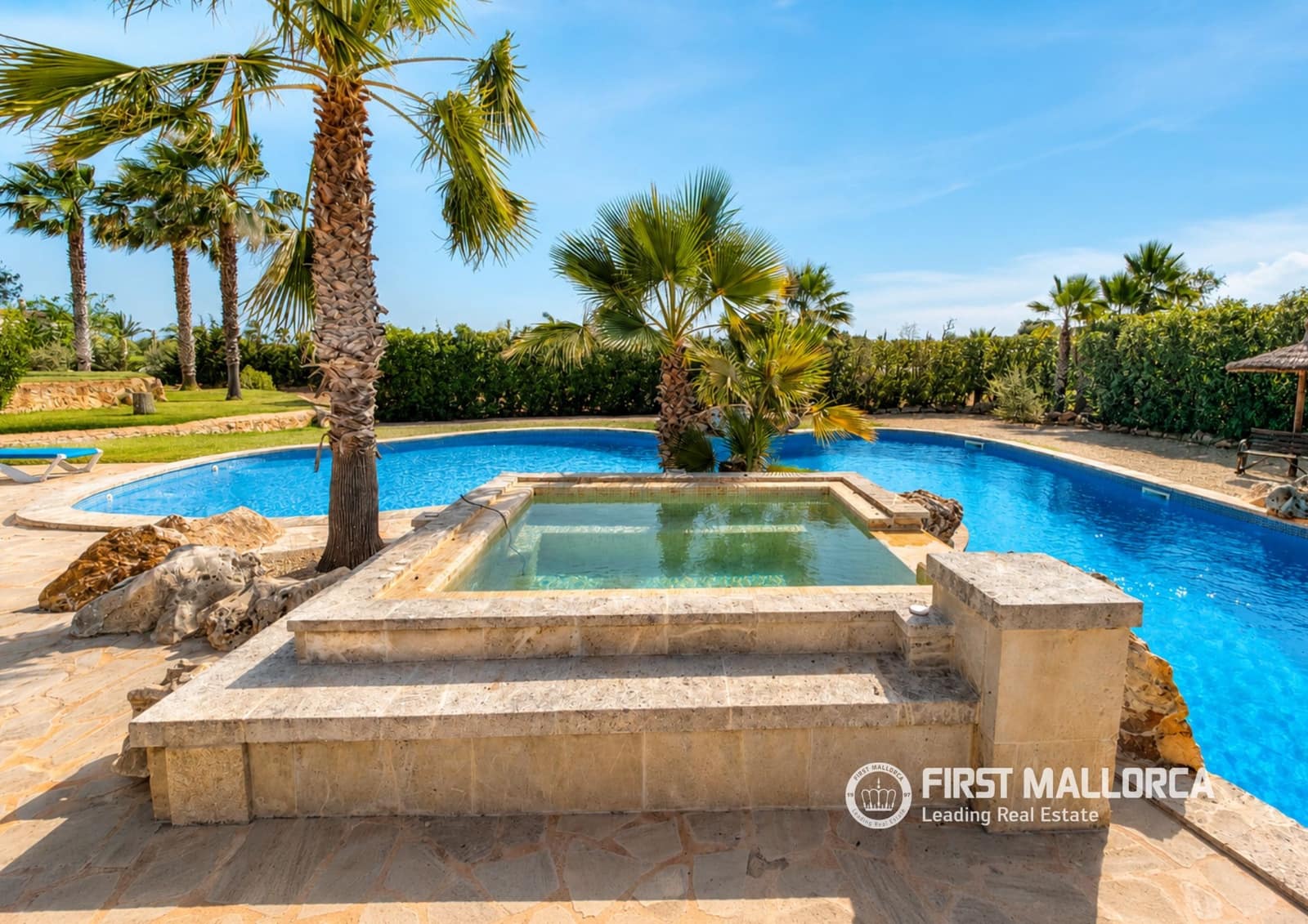 4 sovrum Finca/Hus på landet till salu i Santanyi med pool garage - 2 750 000 € (Ref: 9926355)