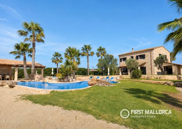 4 sovrum Finca/Hus på landet till salu i Santanyí med pool garage - 2 750 000 € (Ref: 9926355)