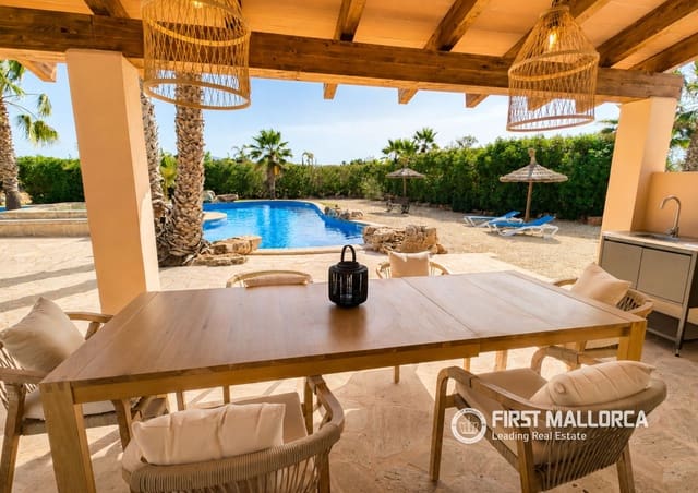 4 sovrum Finca/Hus på landet till salu i Santanyí med pool garage - 2 750 000 € (Ref: 9926355)