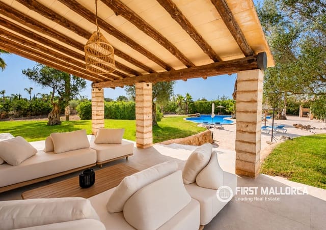 4 sovrum Finca/Hus på landet till salu i Santanyí med pool garage - 2 750 000 € (Ref: 9926355)