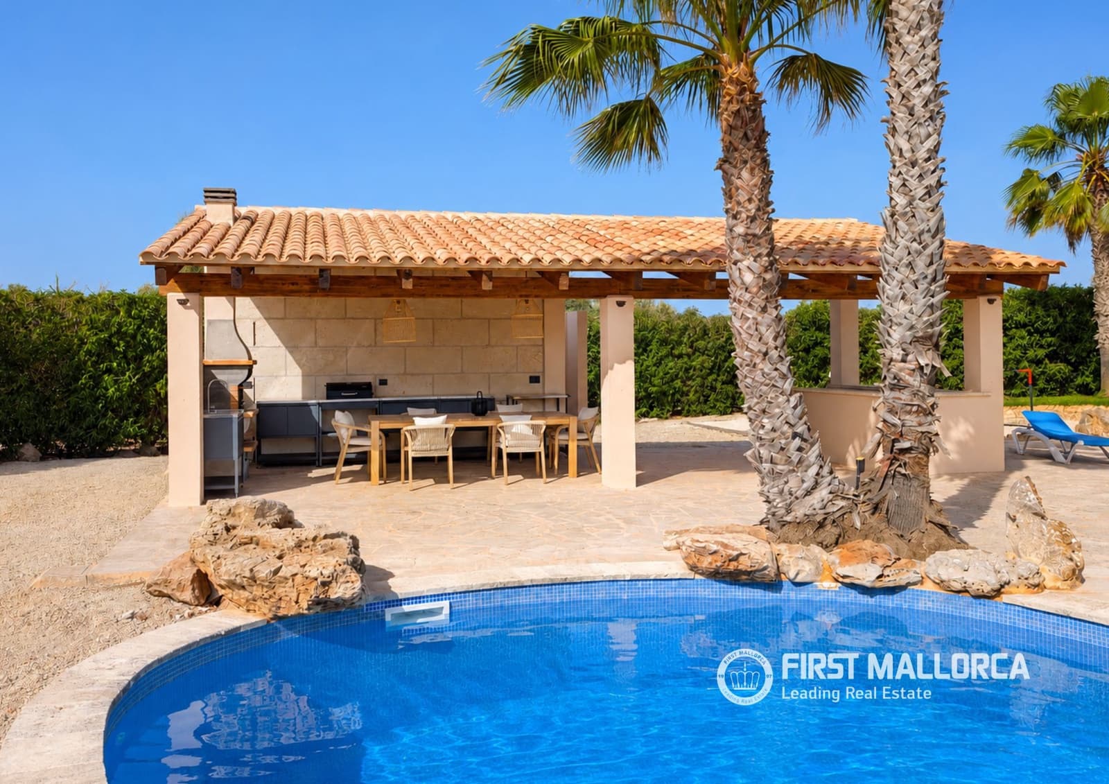 4 sovrum Finca/Hus på landet till salu i Santanyi med pool garage - 2 750 000 € (Ref: 9926355)