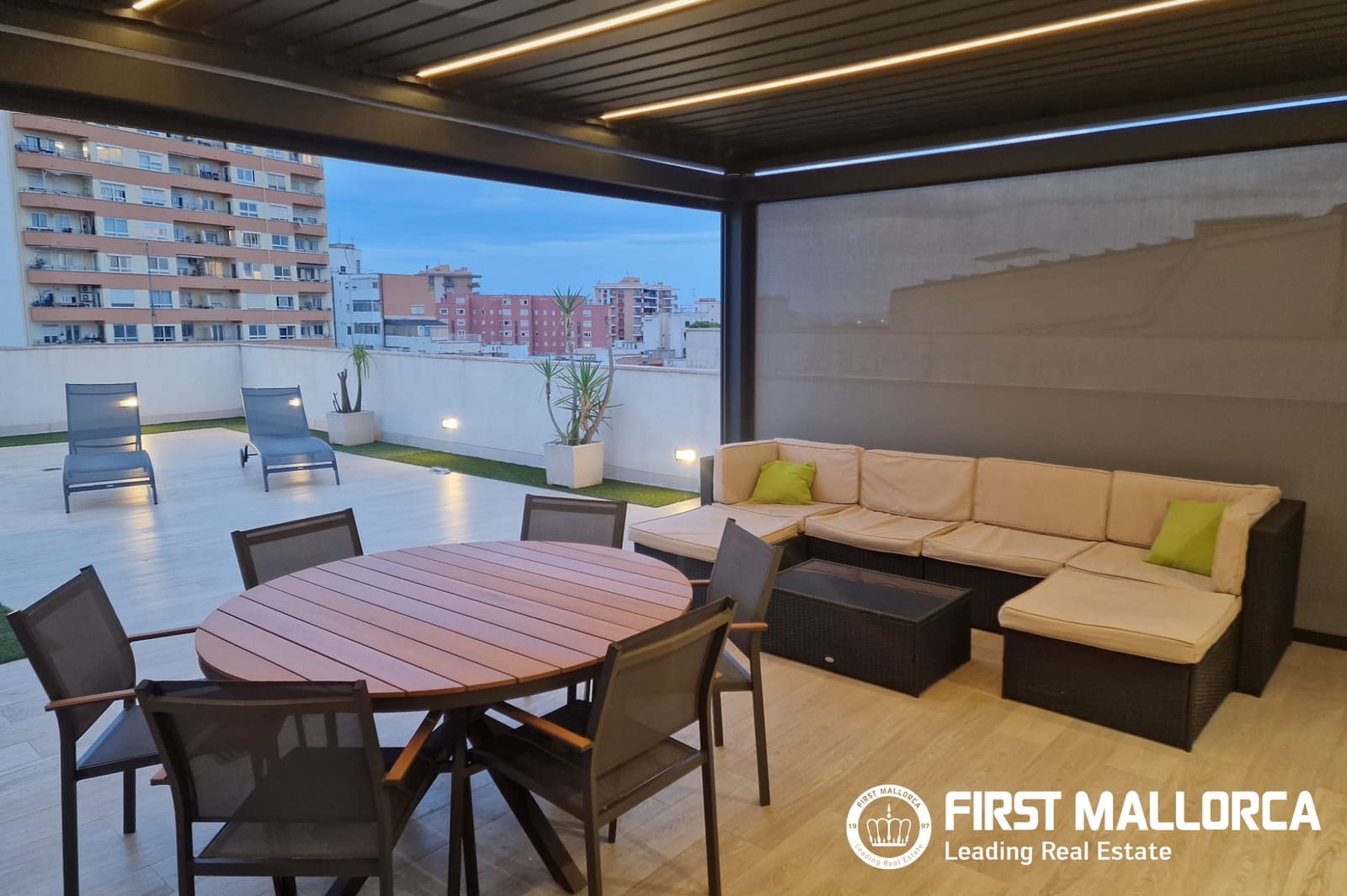 4 makuuhuone Kattohuoneisto myytävänä paikassa Palma de Mallorca mukana uima-altaan 
autotalli - 1 669 500 € (Ref: 9926358)