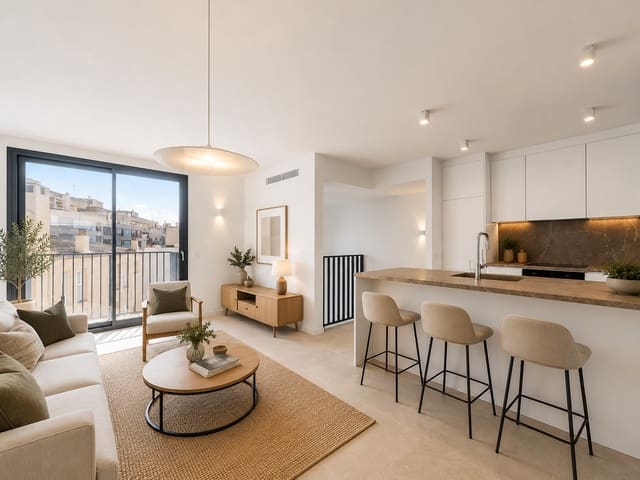 2 Zimmer Penthouse zu vermieten in Santa Catalina, Palma de Mallorca mit Garage - 3.150 € (Ref: 9935273)