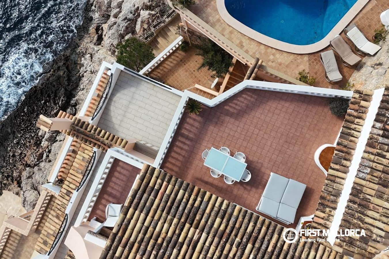 Ático de 2 habitaciones en Puerto de Andratx en venta con piscina - 2.200.000 € (Ref: 9937303)