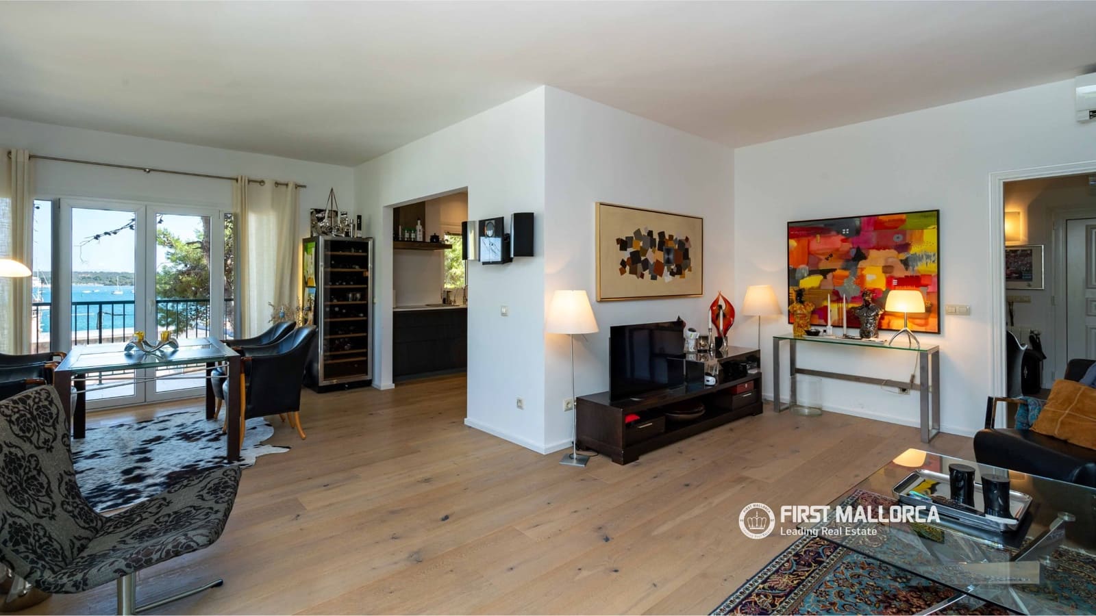 3 sypialnia Penthouse na sprzedaż w Portocolom z basenem garażem - 2 300 000 € (Ref: 9944916)