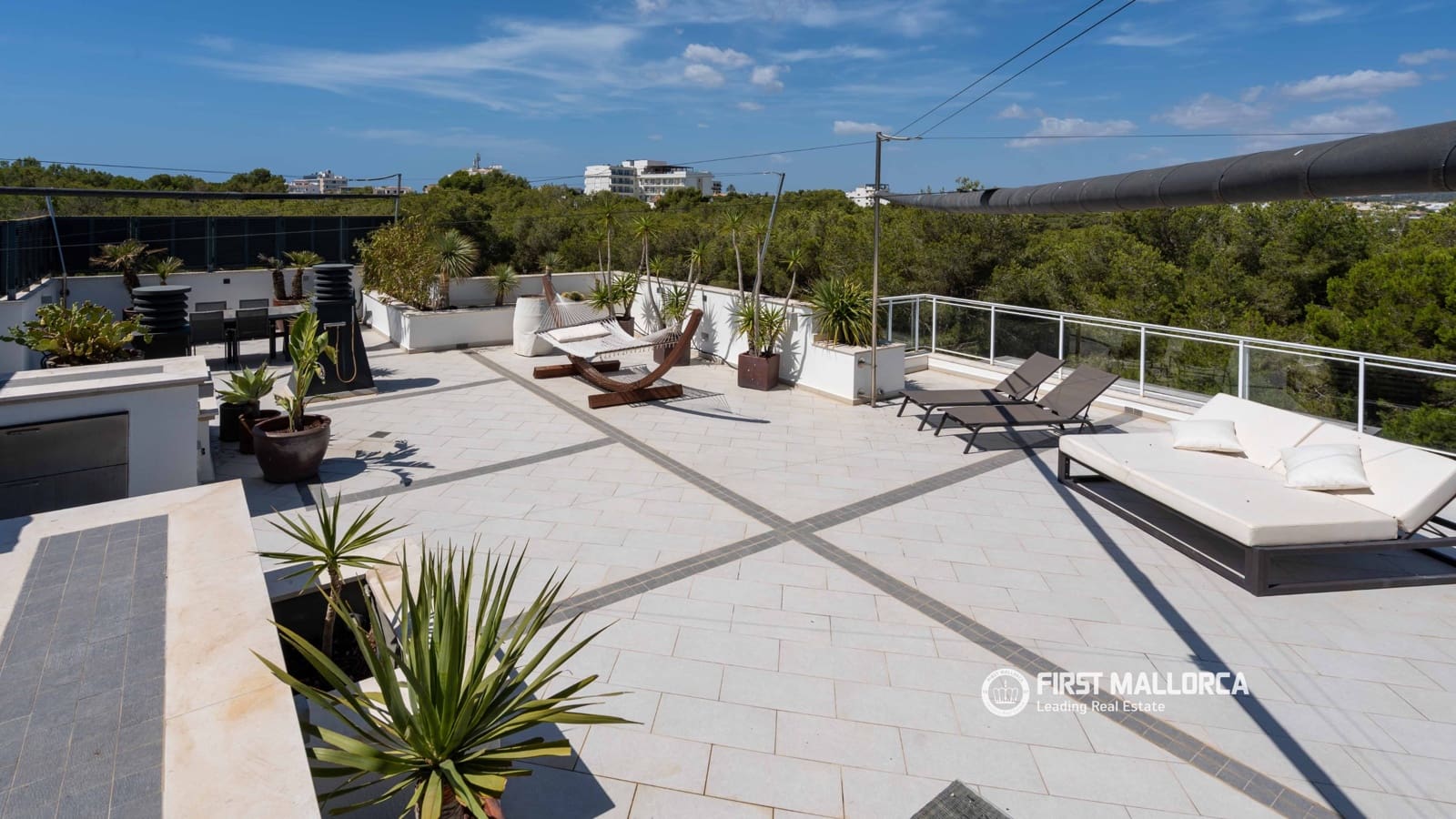 3 sypialnia Penthouse na sprzedaż w Portocolom z basenem garażem - 2 300 000 € (Ref: 9944916)