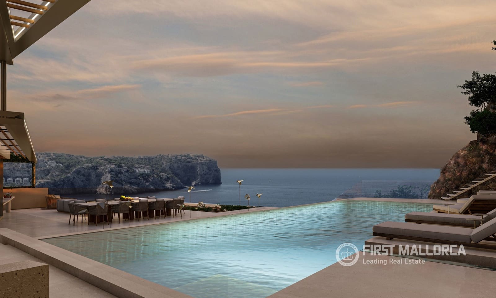 6 sypialnia Willa na sprzedaż w Puerto de Andratx z basenem garażem - 23 000 000 € (Ref: 9944917)