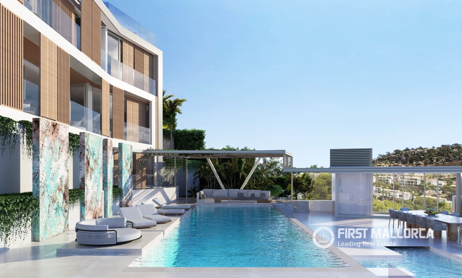 6 sypialnia Willa na sprzedaż w Puerto de Andratx z basenem garażem - 23 000 000 € (Ref: 9944917)