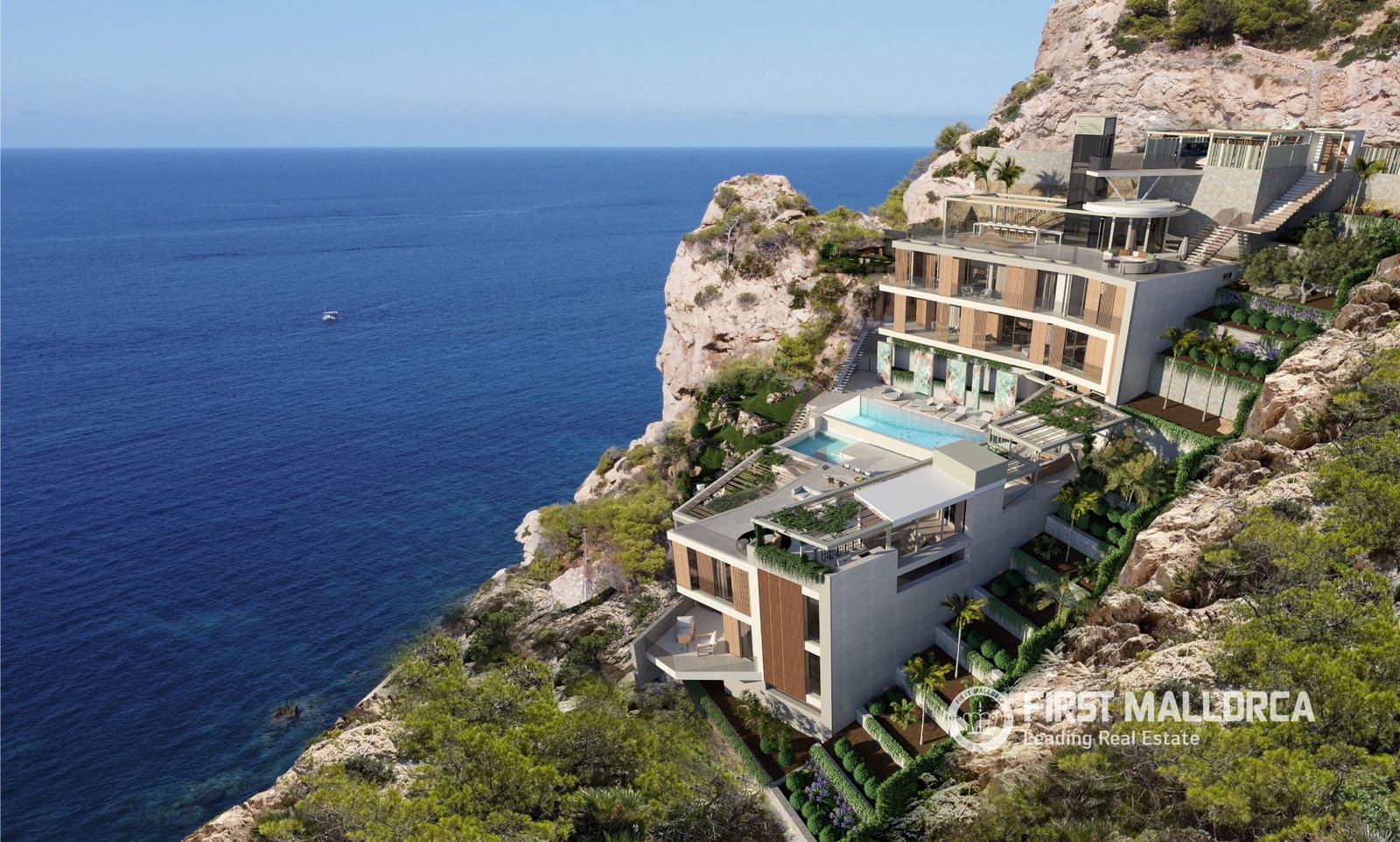 6 sypialnia Willa na sprzedaż w Puerto de Andratx z basenem garażem - 23 000 000 € (Ref: 9944917)