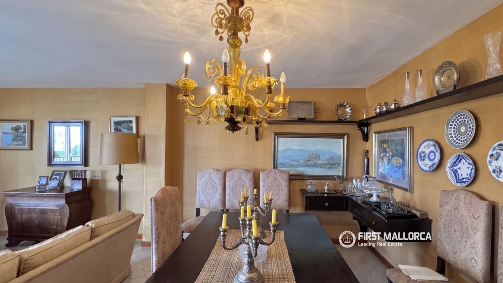 4 sovrum Lägenhet att hyra i Palma de Mallorca med garage - 3 000 € (Ref: 9953407)