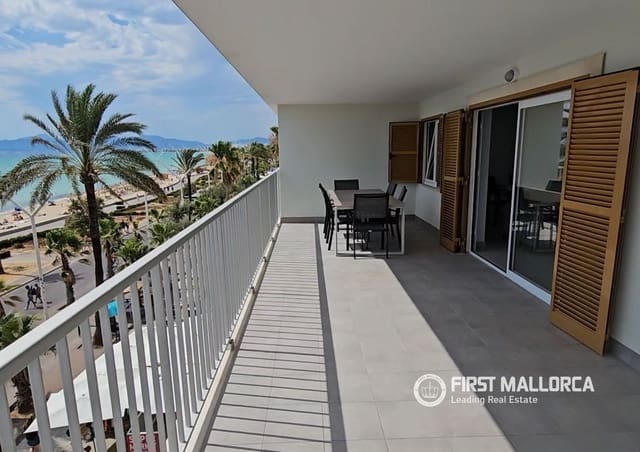 3 bedroom Apartment for rent in L'Arenal, Palma de Mallorca with garage - € 3,000 (Ref: 9961760)