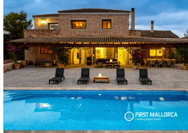 6 soveværelse Finca/Landehus til salg i Algaida med swimmingpool garage - € 2.350.000 (Ref: 9983974)