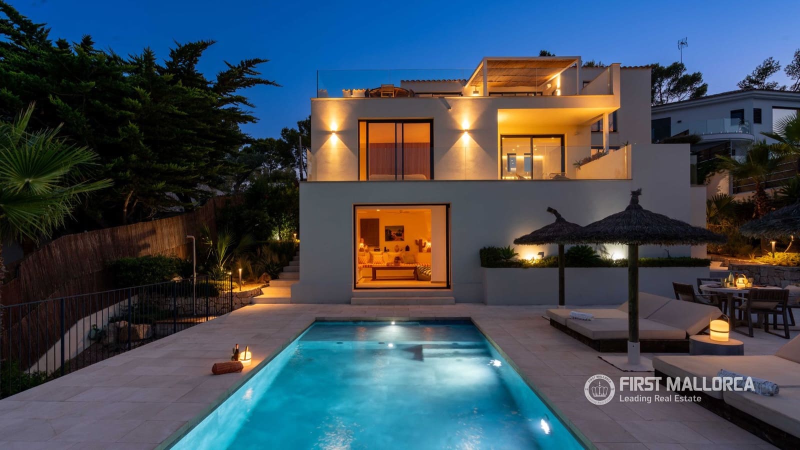 Chalet de 4 habitaciones en Costa d'en Blanes en venta con piscina garaje - 5.500.000 € (Ref: 9993625)