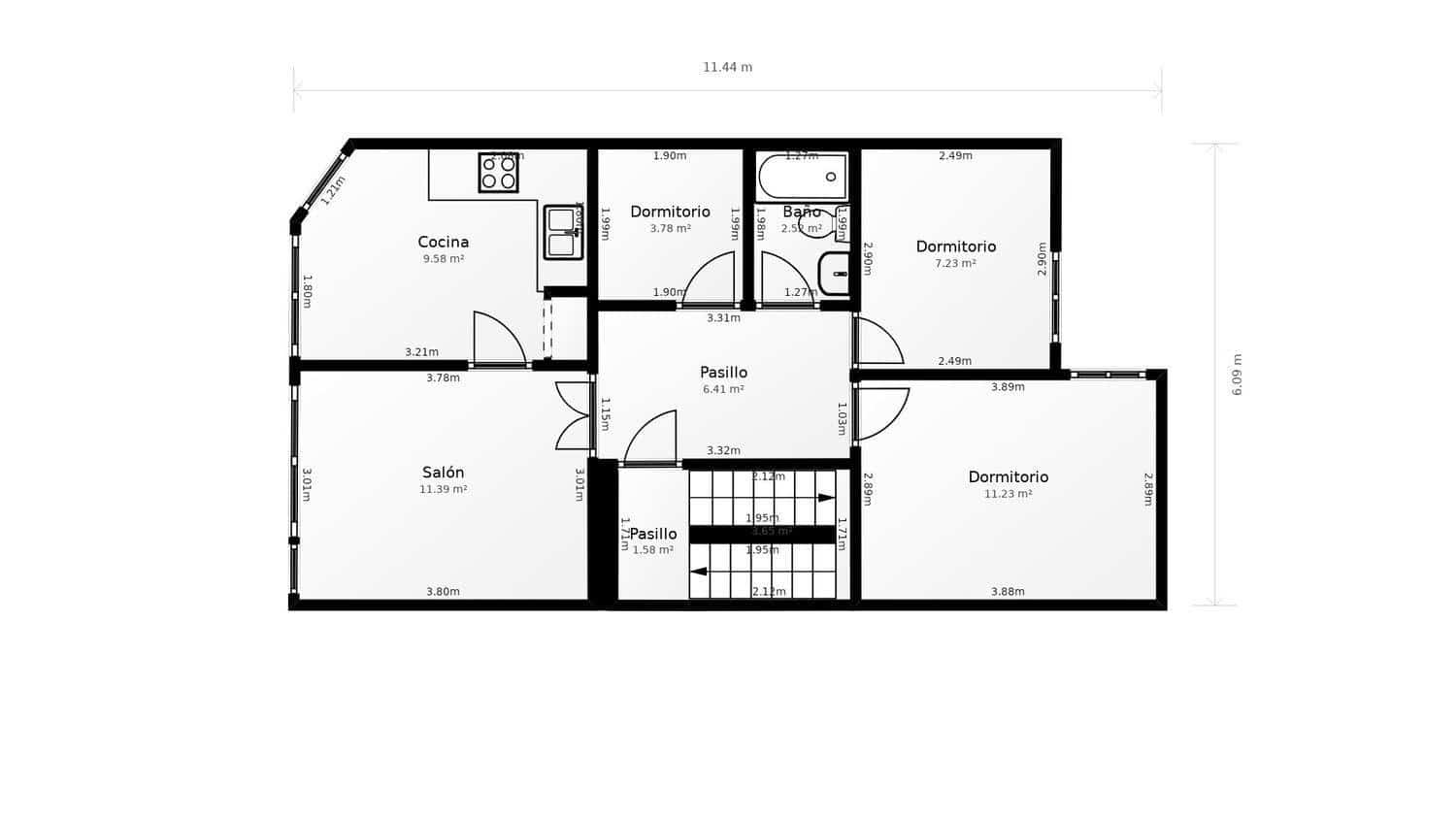 4 slaapkamer Huis te koop in Sant Carles de la Rapita met garage - € 169.900 (Ref: 10089707)