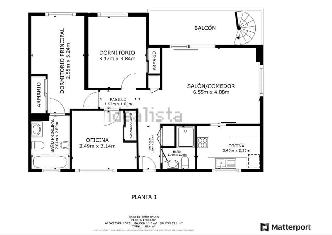 3 camera da letto Attico in vendita in Denia con piscina garage - 360.000 € (Rif: 8568758)
