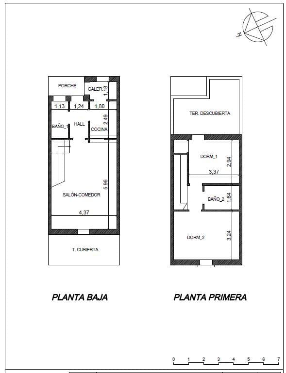 2 soveværelse Rækkehus til salg i Denia med swimmingpool garage - € 285.000 (Ref: 9414606)