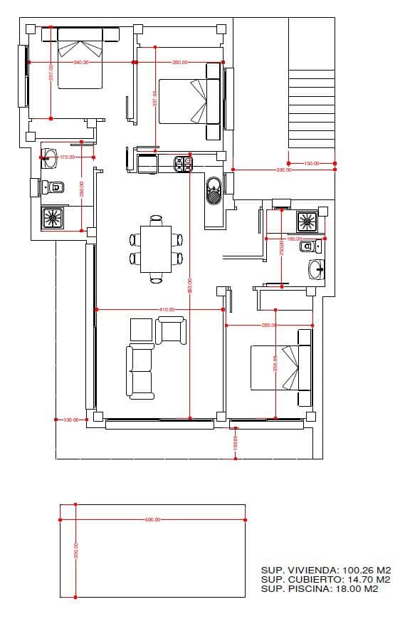 3 makuuhuone Huvila myytävänä paikassa Monte Solana mukana uima-altaan 
autotalli - 529 000 € (Ref: 9414802)