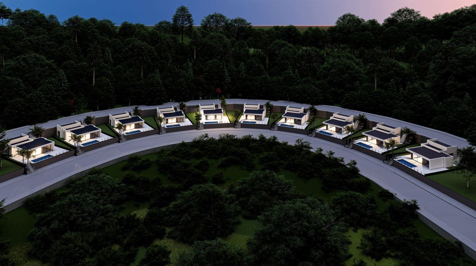 3 makuuhuone Huvila myytävänä paikassa Monte Solana mukana uima-altaan 
autotalli - 529 000 € (Ref: 9414802)