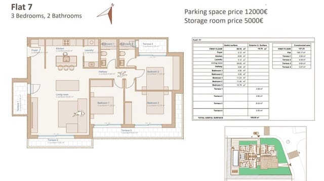 3 Zimmer Apartment zu verkaufen in Centro ciudad, Javea / Xàbia mit Pool - 428.000 € (Ref: 10059642)