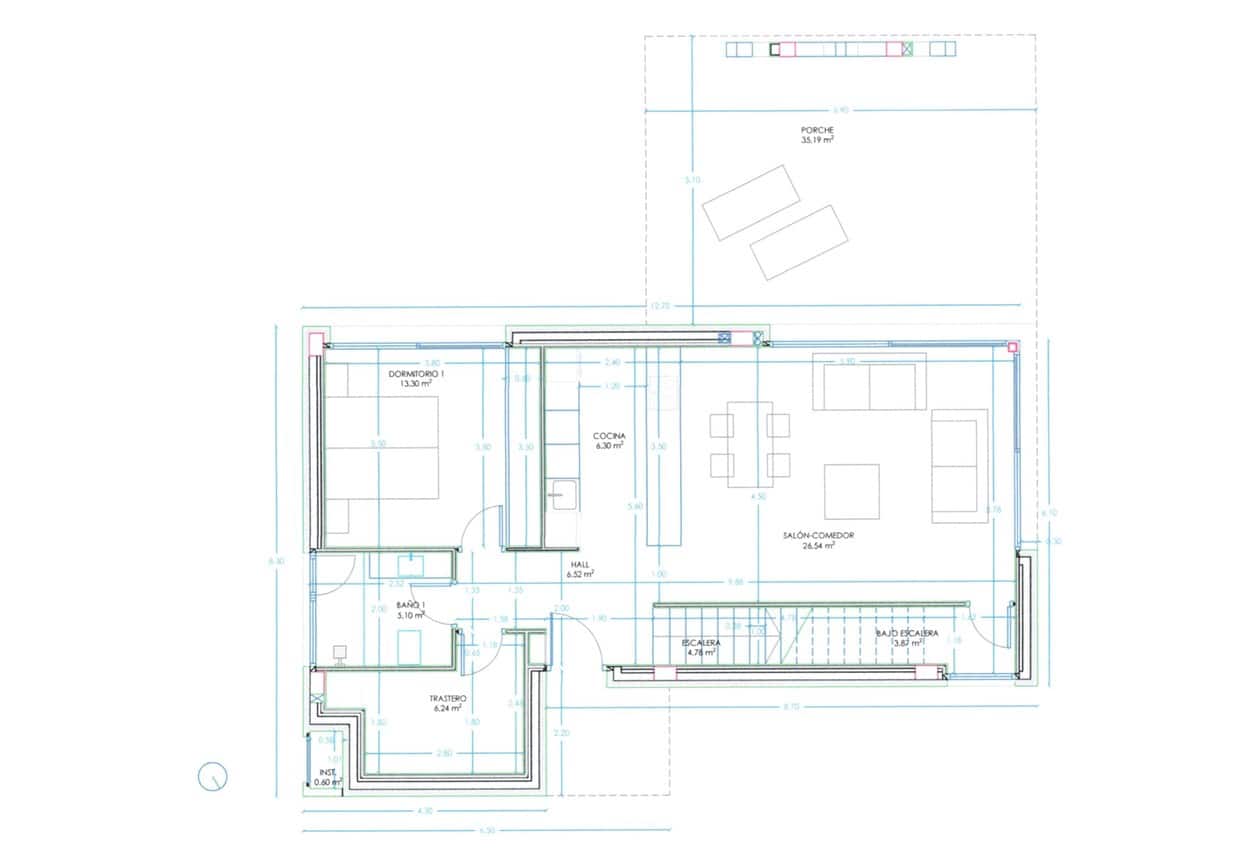 3 sovrum Villa till salu i Alcalali / Alcanali med pool garage - 940 000 € (Ref: 10059669)