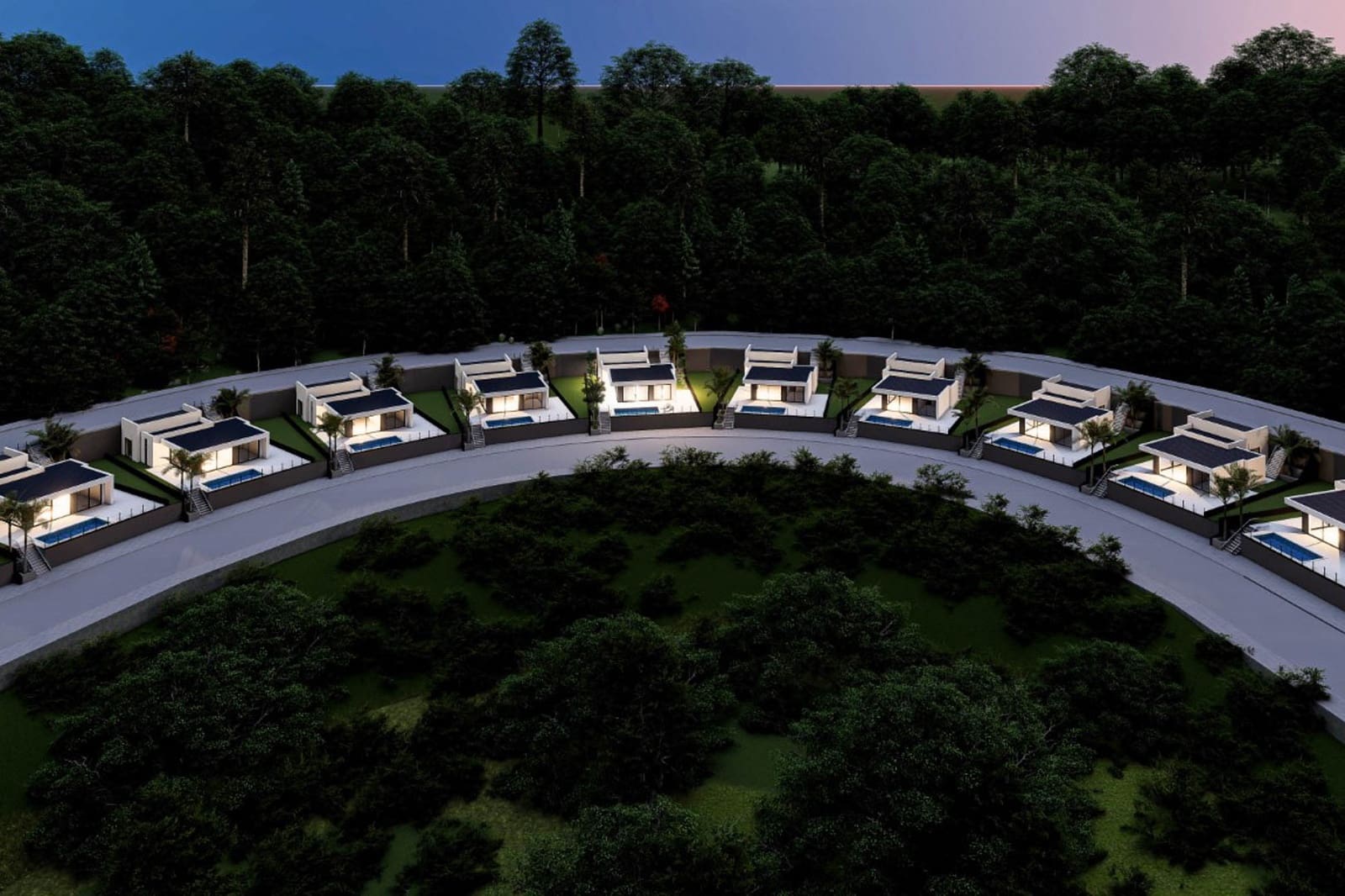 3 sovrum Villa till salu i Monte Solana med pool garage - 529 000 € (Ref: 10059677)