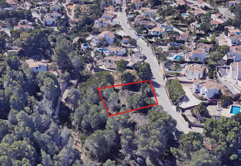 Bauplatz zu verkaufen in Benissa - 240.000 € (Ref: 10059695)