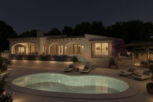3 Zimmer Villa zu verkaufen in Benissa mit Pool Garage - 1.250.000 € (Ref: 10059734)