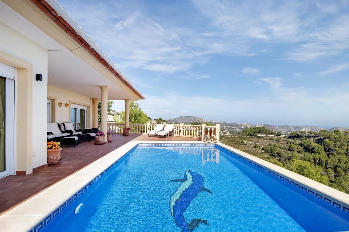 4 sypialnia Willa na sprzedaż w Moraira z basenem garażem - 1 550 000 € (Ref: 10059735)