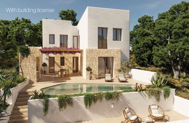 4 sovrum Villa till salu i Benissa med pool garage - 1 150 000 € (Ref: 10059746)