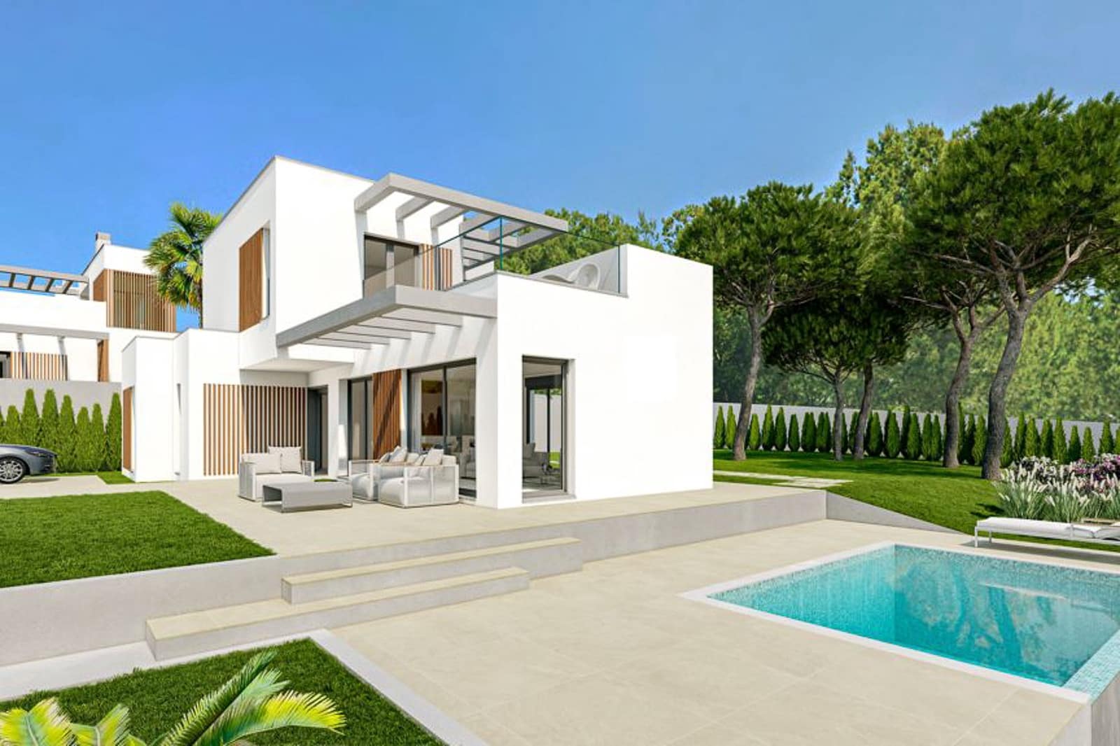 Chalet de 3 habitaciones en Finestrat en venta con piscina - 890.000 € (Ref: 10059747)