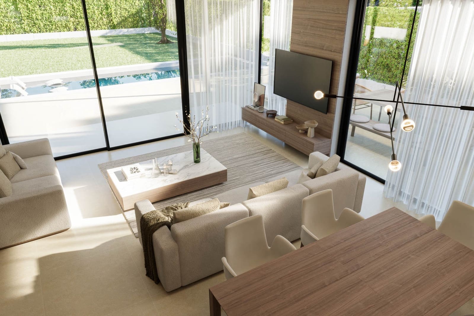 Chalet de 3 habitaciones en Finestrat en venta con piscina - 890.000 € (Ref: 10059747)