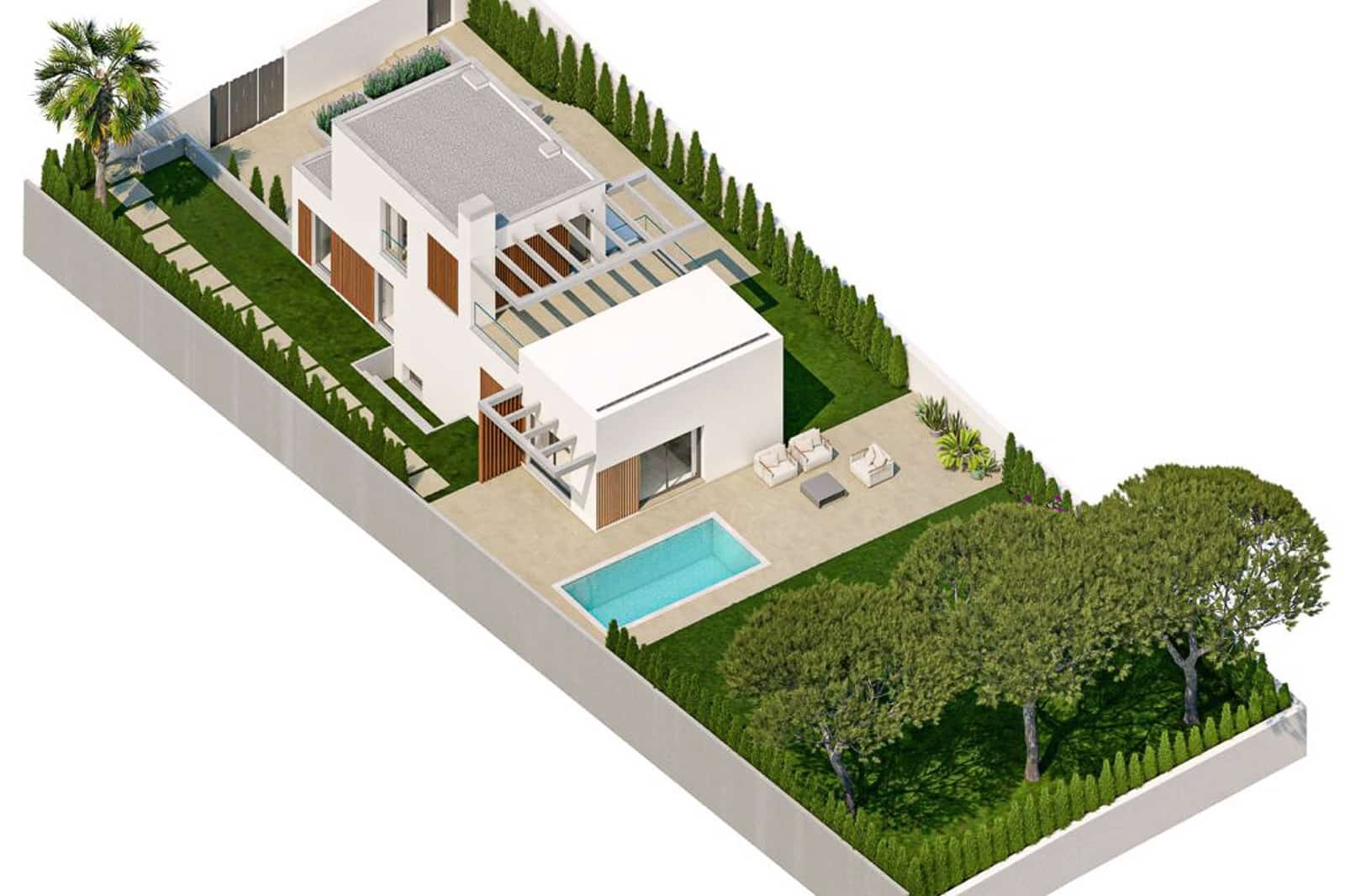 Chalet de 3 habitaciones en Finestrat en venta con piscina - 890.000 € (Ref: 10059747)