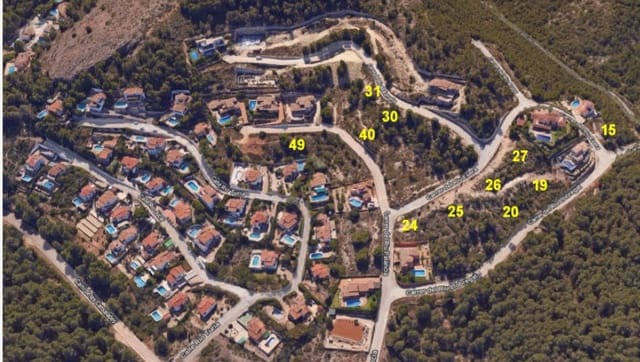 Building Plot for sale in Cap Martí - El Tossalet - Pinomar, Javea / Xàbia - € 250,000 (Ref: 10059764)