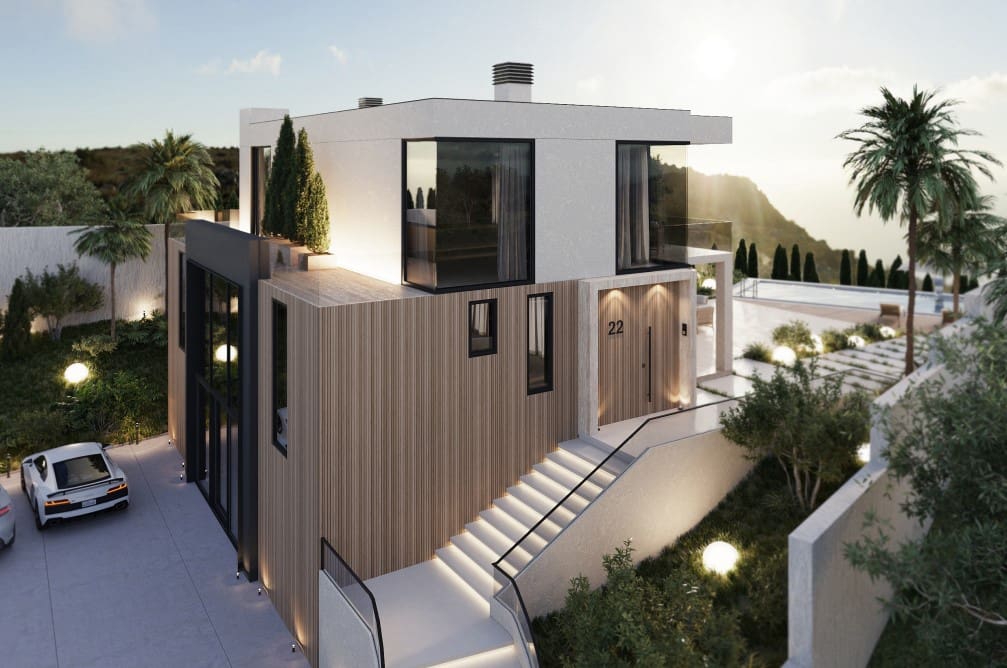 Chalet de 5 habitaciones en Calpe / Calp en venta con piscina garaje - 1.400.000 € (Ref: 10059769)