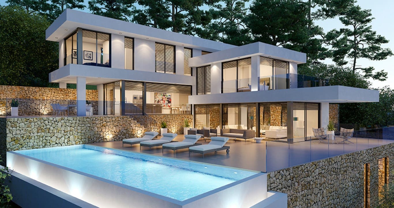 Chalet de 4 habitaciones en Javea / Xàbia en venta con piscina garaje - 3.150.000 € (Ref: 10059772)