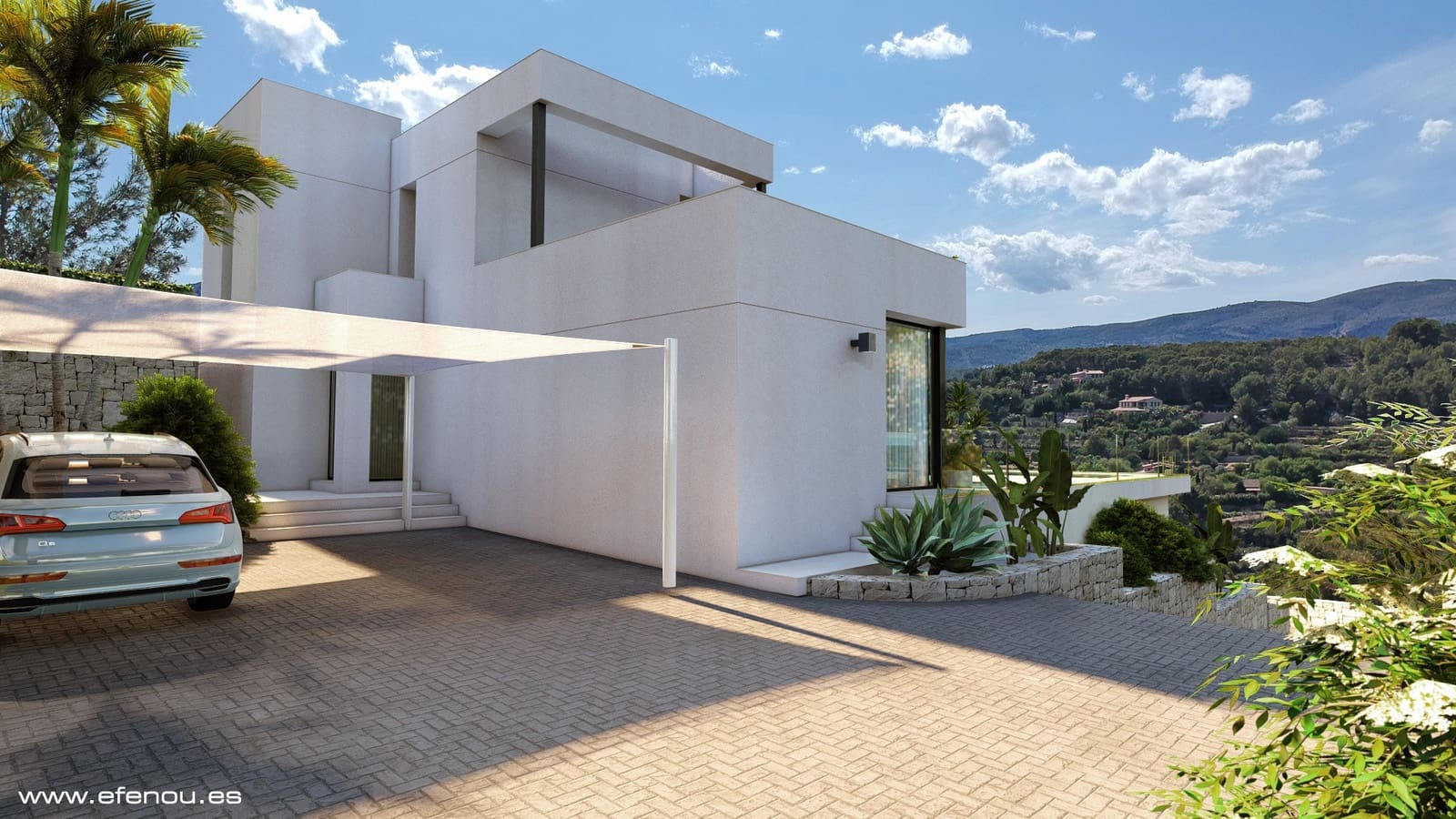 Chalet de 3 habitaciones en Calpe / Calp en venta con piscina garaje - 1.135.000 € (Ref: 10059775)