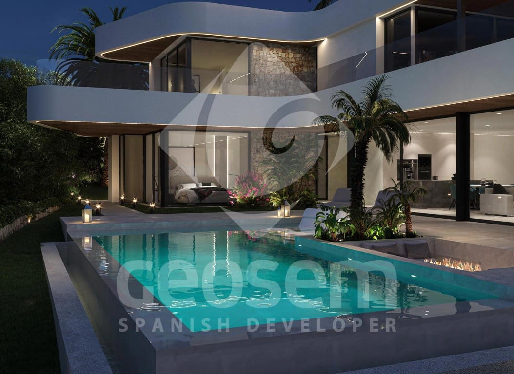 4 Zimmer Villa zu verkaufen in Cumbre del Sol mit Pool Garage - 2.150.000 € (Ref: 10059803)