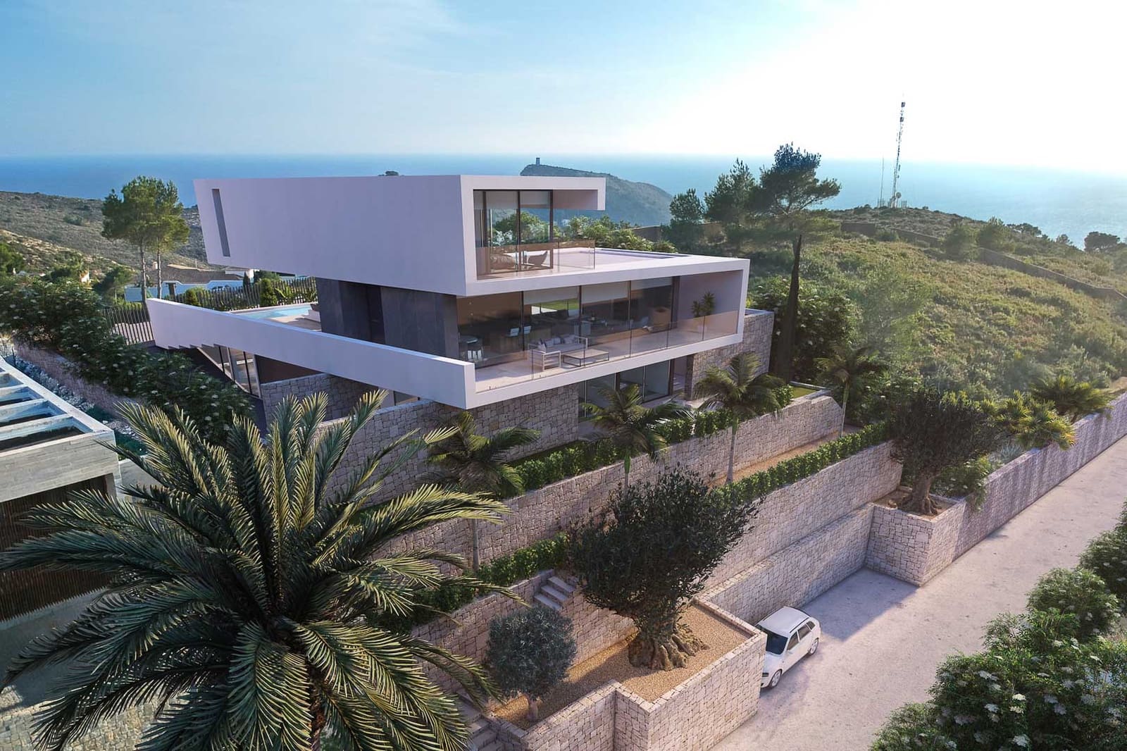 Chalet de 4 habitaciones en Moraira en venta con piscina garaje - 3.850.000 € (Ref: 10059804)